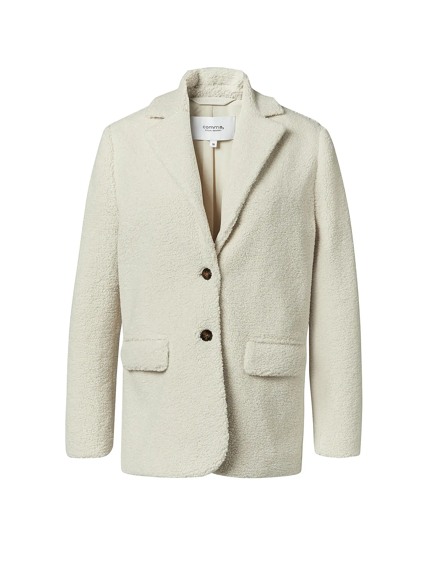 COMMA IDENTITY | Blazer in Felloptik | 